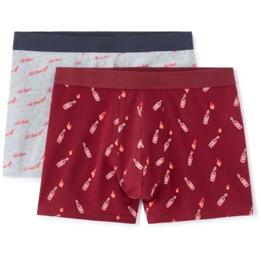 CELIO XMIBOHOT Pánské boxerky v dárkovém balení, šedá, velikost