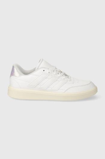 Sneakers boty adidas COURTBLOCK bílá barva, IF6464