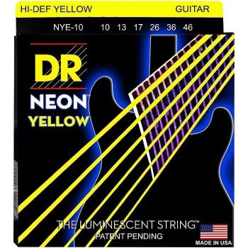 DR Strings NYE-10 Neon Struny pro elektrickou kytaru