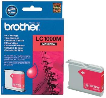 Brother LC-1000M purpurová (magenta) originální cartridge