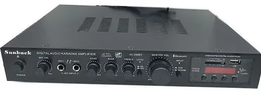 Zesilovač, rádio, bluetooth, přehrávač MP3 Sunbuck AV-298BT