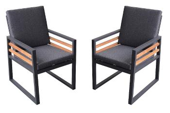 Hliníkové kreslá NEWPORT DUO (2 ks)