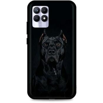 TopQ Kryt Realme 8i silikon Dark Pitbull 70025 (Sun-70025)