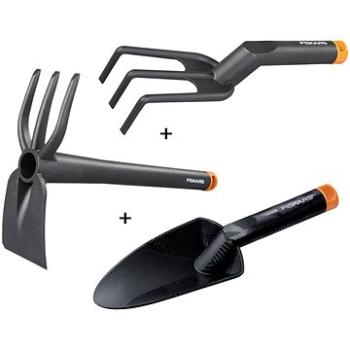 Fiskars Set Lopatka + Motyčka + Kultivátor  (10508)