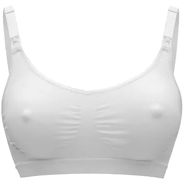 MEDELA těhotenská a kojicí podprsenka Keep Cool™, bílá (BABY20757nad)