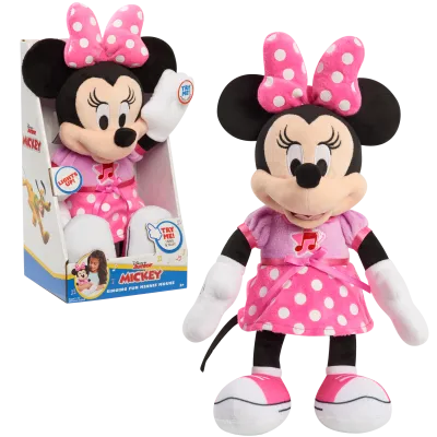 Mickey Mouse zpívající plyšák-Minnie