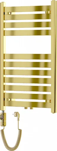MEXEN/S Uran radiátor + topná tyč 800 x 500 mm, 300 W, zlatá W105-0800-500-2300-50