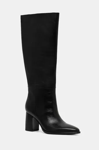 Kožené kozačky Guess PERINNA