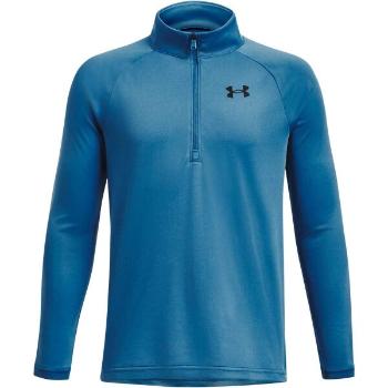 Under Armour TECH 2.0 1/2 ZIP Chlapecké triko s dlouhým rukávem, modrá, velikost