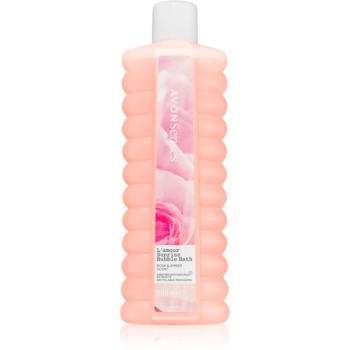 Avon Senses L'amour Sunrise pěna do koupele s vůní růží 500 ml