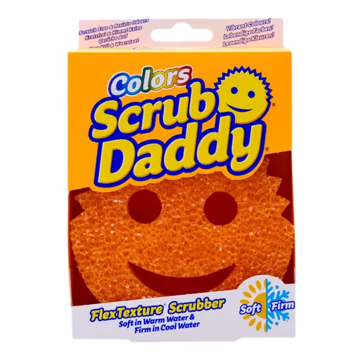 Scrub Daddy Houbička Colors Single Packs, oranžová