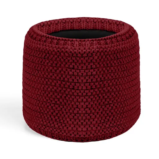 Bontis Dámská pletená šála tunel - Vínová | uni