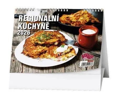 Kalendář stolní týdenní Regionální kuchyně