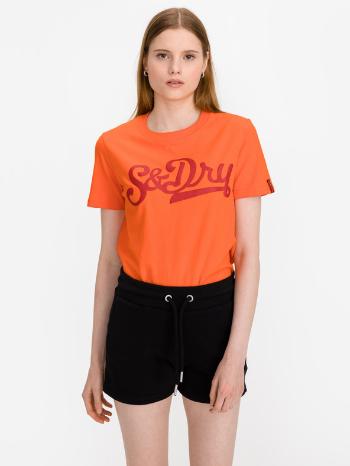 SuperDry Collegiate Cali State Triko Oranžová