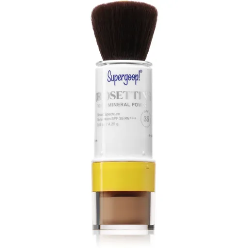 Supergoop! (Re)setting minerální pudr SPF 35 Deep 4.25 g