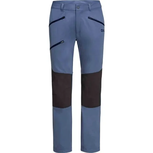 Jack Wolfskin HIKING ALPINE PANTS M Pánské outdoorové kalhoty, modrá, velikost