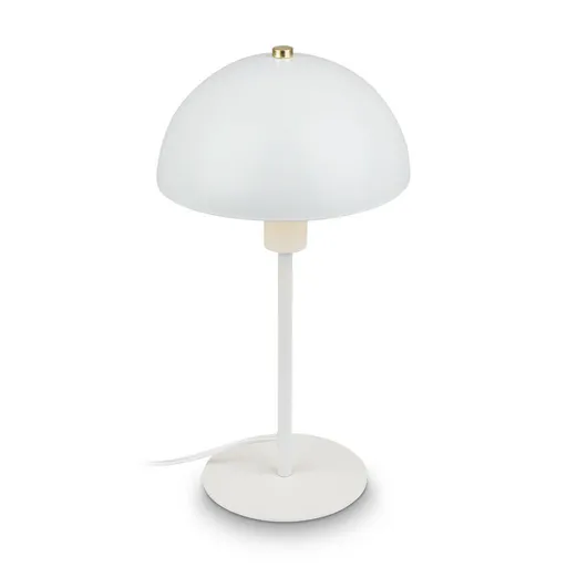 BRILONER Pura stolní lampička - s vypínačem, E14 patice, bílá 7671016