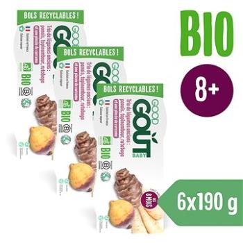 Good Gout BIO Topinambur s tuřínem a pastinákem 3× (2×190 g) (8594200262556)