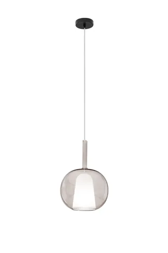 FANEUROPE FAN EUROPE Závěsné svítidlo PIREX (hnědé sklo) 1xE27, 25x240 cm bez rozety