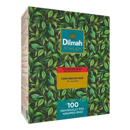 Dilmah Černý čaj English Breakfast nálevové sáčky 100x2 g