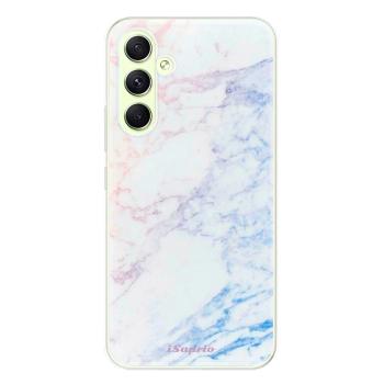 Odolné silikonové pouzdro iSaprio - Raibow Marble 10 - Samsung Galaxy A54 5G