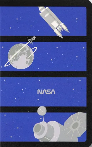 Zápisník MOLESKINE NASA Volant čistý L