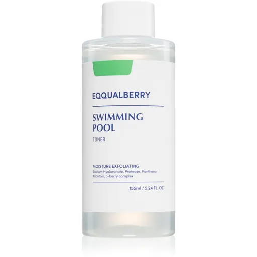 EQQUALBERRY Swimming Pool Toner hydratační tonikum s exfoliačním účinkem 155 ml