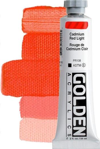 Golden Artist Colors Heavy Body Akrylová barva Cadmium Red Light 59 ml 1 ks