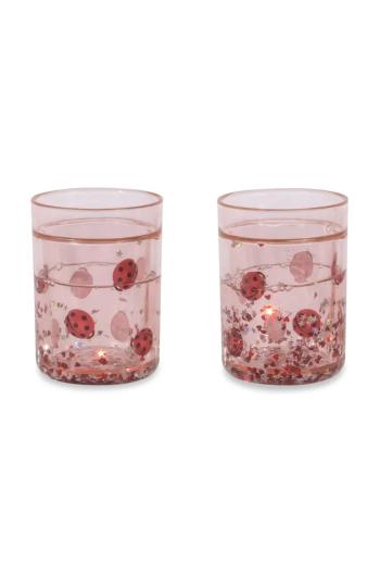 Dětský hrnek Konges Sløjd 2 PACK LADYBUG GLITTER CUPS 2-pack KS102202