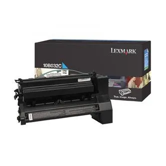 LEXMARK 10B032C - originální toner, azurový, 15000 stran