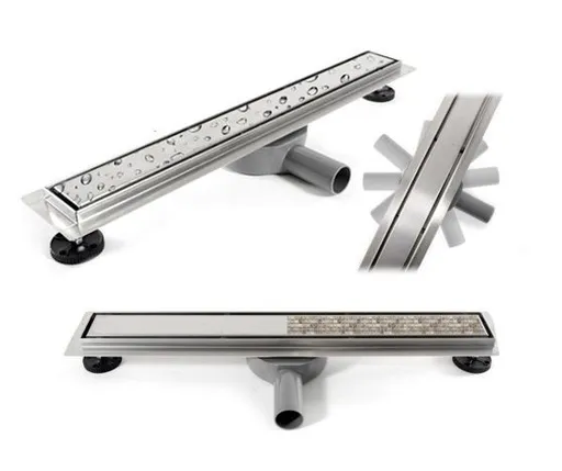 REA Lineární odtokový žlab + sifon + nožičky + rošt Neo Pure 600 N Pro REA-G0900