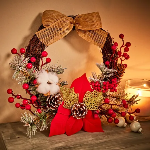 Věnec Vánoční hvězda