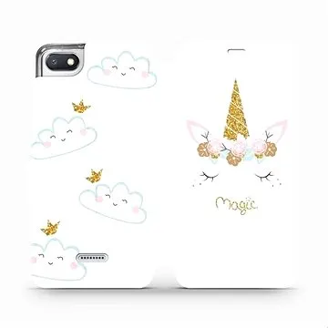 Flipové pouzdro na mobil Xiaomi Redmi 6A - MH01P Jednorožec magic (5903226728299)
