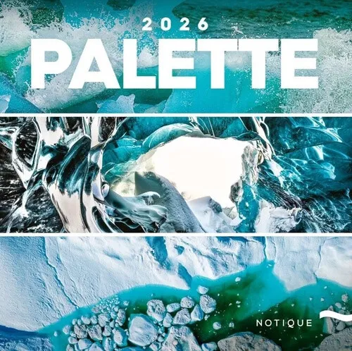 Kalendář 2026 poznámkový: Paleta, 30 x 30 cm