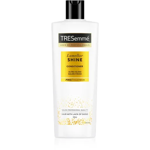 TRESemmé Lamellar Shine rozjasňující kondicionér pro lesk a snadné rozčesávání vlasů 400 ml