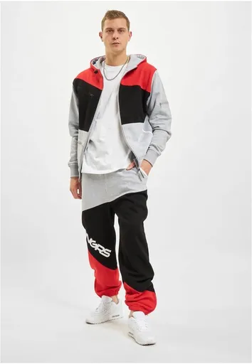 Dangerous DNGRS Sweat Suit grey/black/red - S