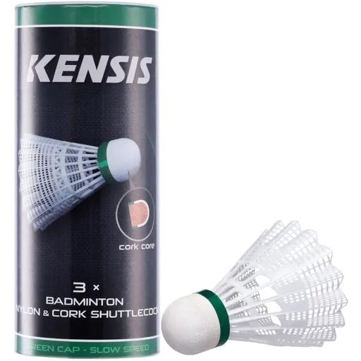 Kensis NSC 3 SLOW Badmintonové míčky, bílá, velikost