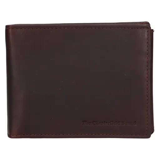 Pánská kožená peněženka The Chesterfield Brand Markus - hnědá