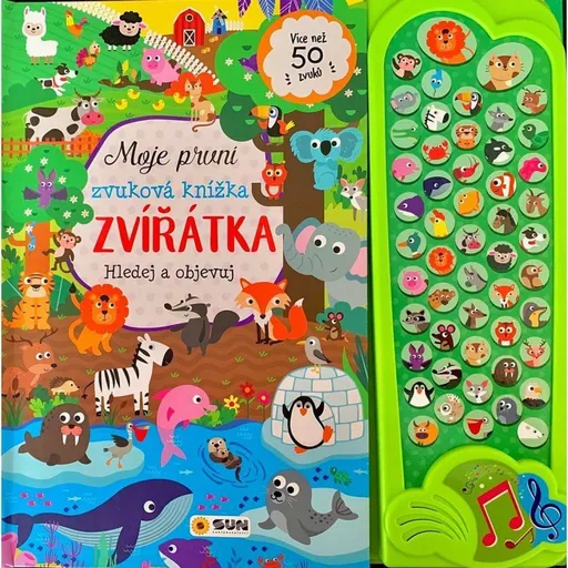 SUN Moje první zvuková kniha - zvířátka