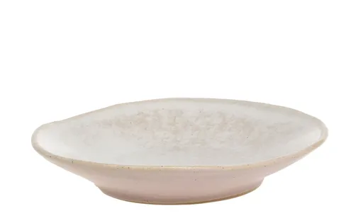 Béžovo-růžový rustikální dezertní talíř Valence Dusty Rose - Ø 19*4 cm  61086207