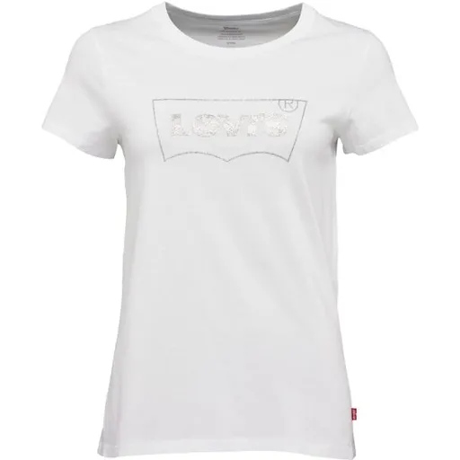 Levi's® THE PERFECT TEE Dámské tričko, bílá, velikost