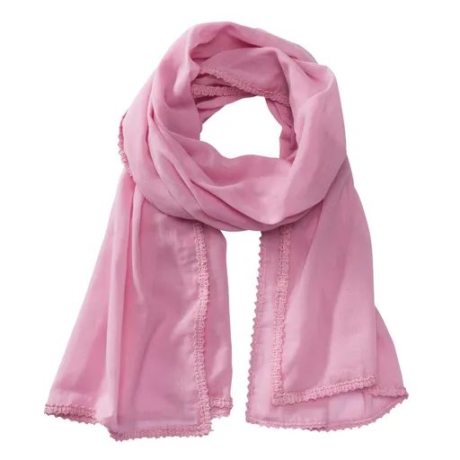 Myrtle Beach (Daiber) Bavlněná šála MB6404 - Jemně růžová