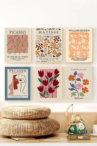 Dekorativní rámovaný obraz (6 kusů) Artsycllct15