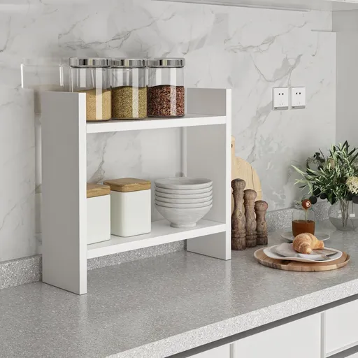 Kuchyňská police Denver - White