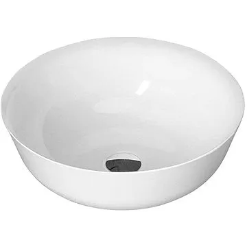 SAPHO SINGA umyvadlo pr.41,5cm, litý mramor, bílá                                                    (SN415)