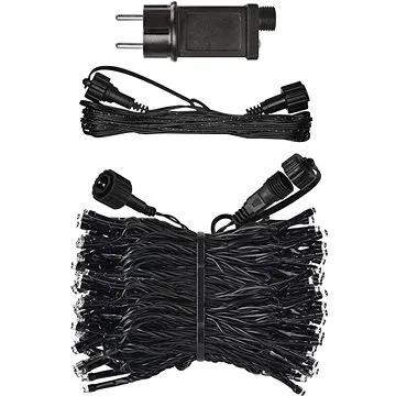 EMOS Základní sada pro spojovací řetězy Standard, 10 m, venkovní, multicolor, časovač (D1AM01)