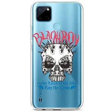 TopQ Kryt Realme C21Y silikon Black Roy 69934 (Sun-69934)