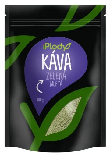 iPlody Zelená káva mletá BIO 300g