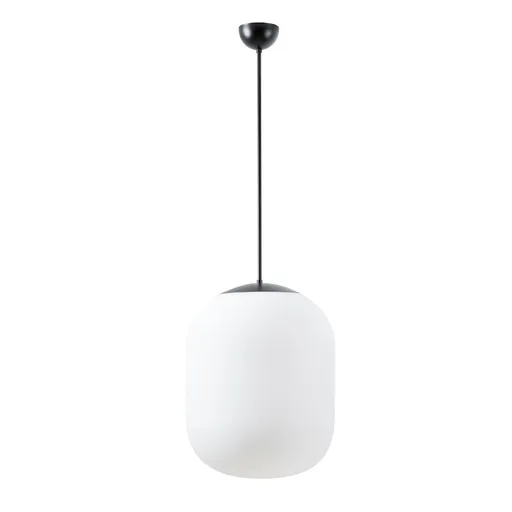 OSMONT TAN66956 TANIA P2 závěsné skleněné svítidlo černá / bílá IP40 4000 K 41W LED