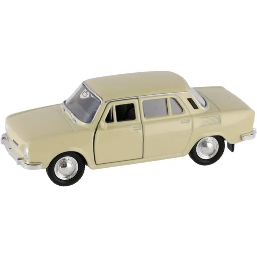 Dromader Auto Welly Škoda 100 11cm 1:34 béžové